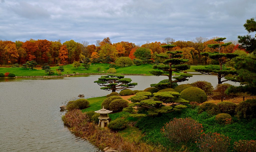 Japanese Garden Explore 238 14 Chicago Botanic Garden Flickr