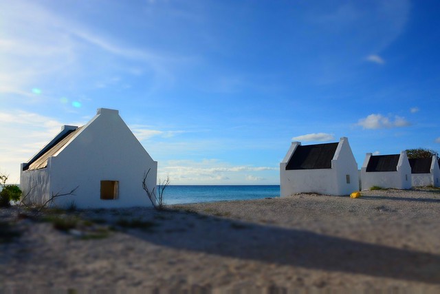 Slave huts at Pekelmeer salt pans (Bonaire 2014)