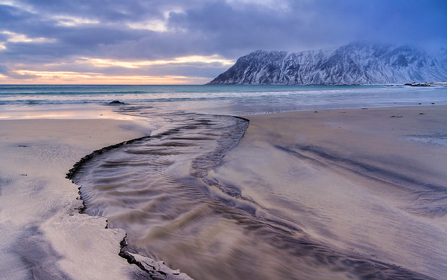 Meander | Skagsanden Beach, Lofoten, Norway