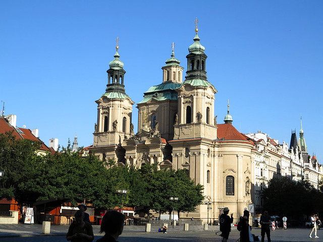 Prague, St. Nicholas Church on Old Town Square [IMG_0122p]
