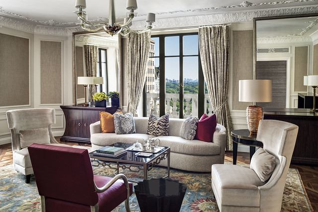 The St. Regis New York—Presidential Suite Living Room