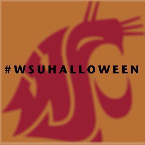 #WSUHalloween is this week! Use the hashtag to connect with other Cougs! #WSU #GoCougs