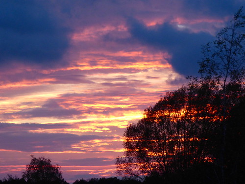 Coucher de soleil sur la digue du lac du Der-Chantecoq - Giffaumont-Champaubert - Marne - Champagne-Ardenne - France by vanaspati1, sunset sky sun france clouds de la soleil coucher lac du sur digue marne champagneardenne giffaumont