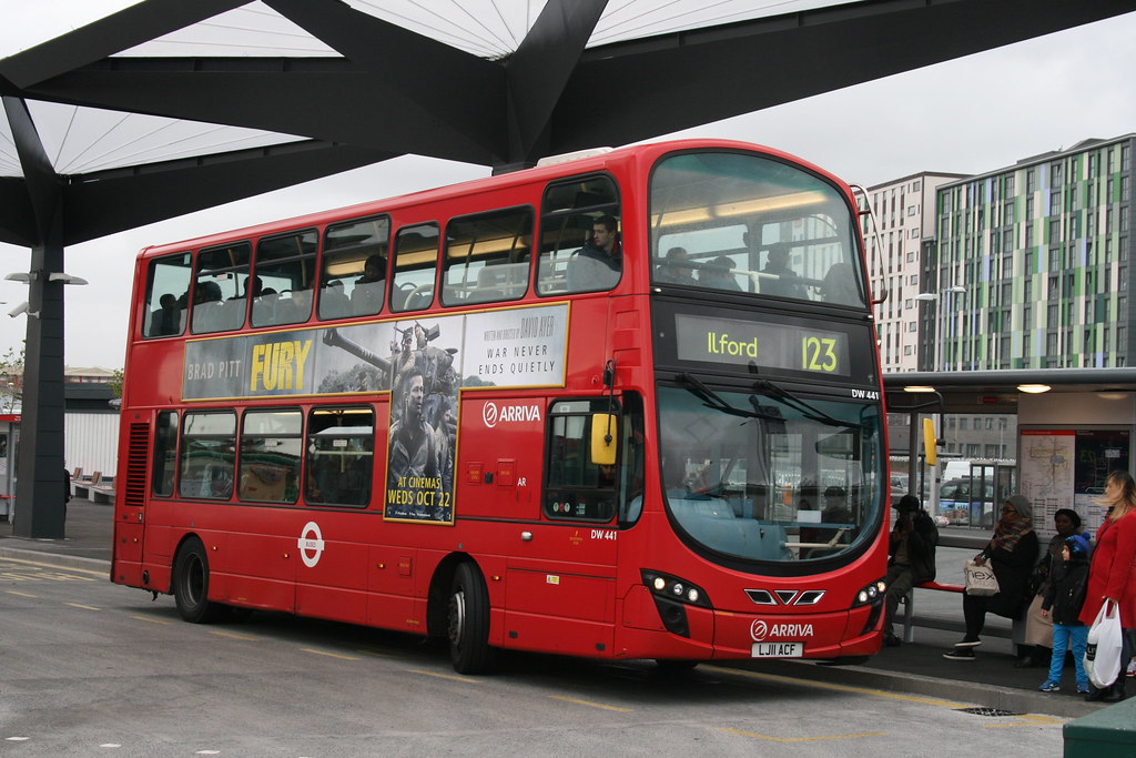 Arriva London DW441 on Route 123, Tottenham Hale | LJ11ACF | Aubrey ...