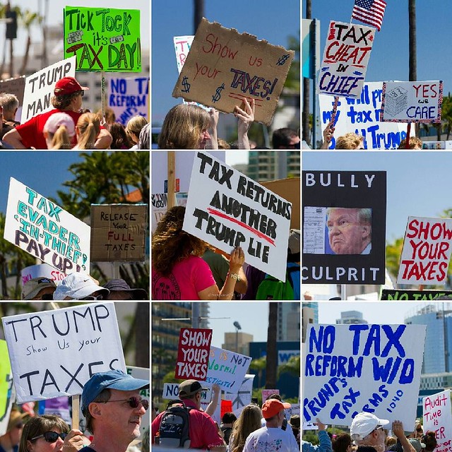 Show Us Your Tax Returns, President Trump