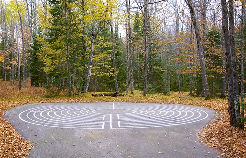 wisconsin style medieval labyrinth chartres rhinelander limberlost