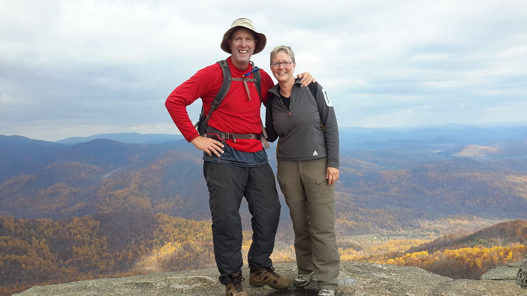 We made it - 2,510' up to the Old Rag summit at 3,291'