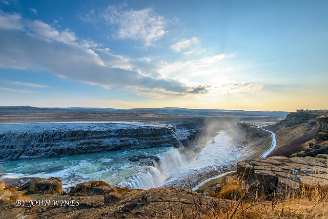 Gullfoss waterfall (explored)