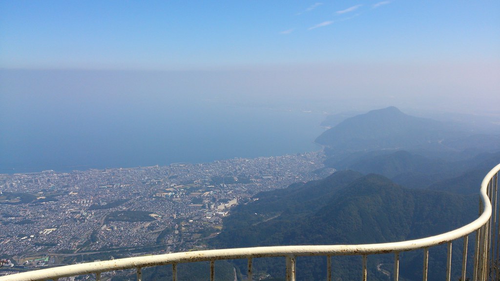 View from Mount Tsurumi, Beppu