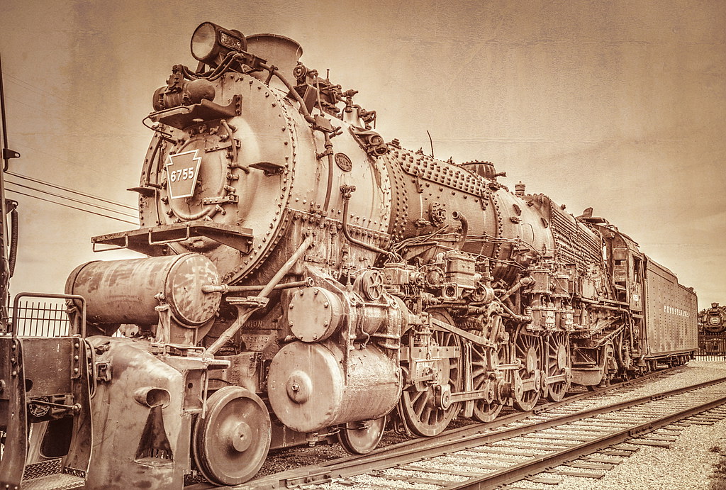 Pennsylvania RR Locomotive No. 6755