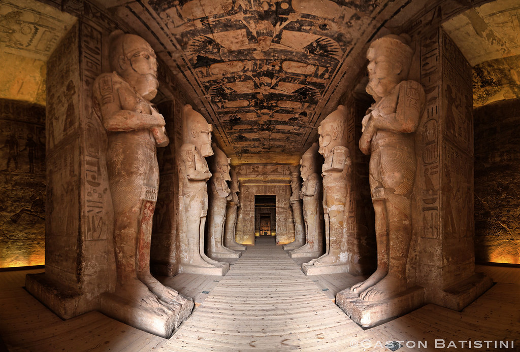 Inside Abu Simbel temple. Lower Egypt | Gaston Batistini | Flickr