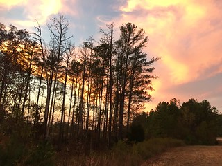Sunset in Anniston Alabama