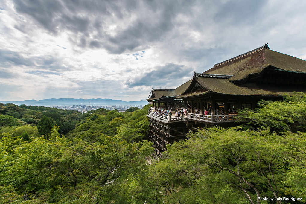 El templo Kiyomizudera, en Kioto