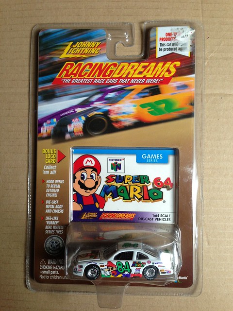 Johnny Lightning Racing Dreams - Nintendo Super Mario 64 - Die Cast Scale Model Car
