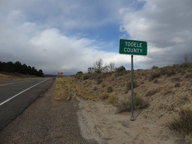 Welcome to Tooele County, Utah State Route 36 Between Eureka and Vernon, Utah