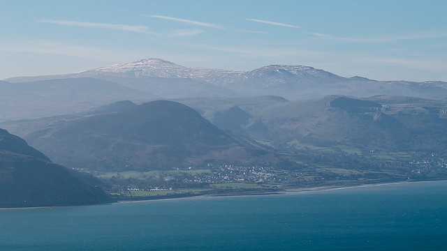 Mount Snowdon viewed from thr Great Orme