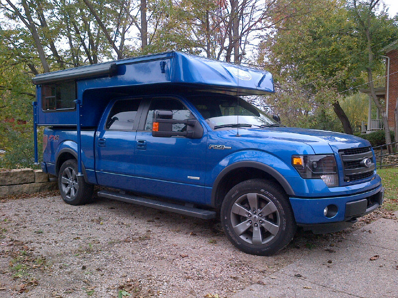 Ford F150 Eco bust custom camper