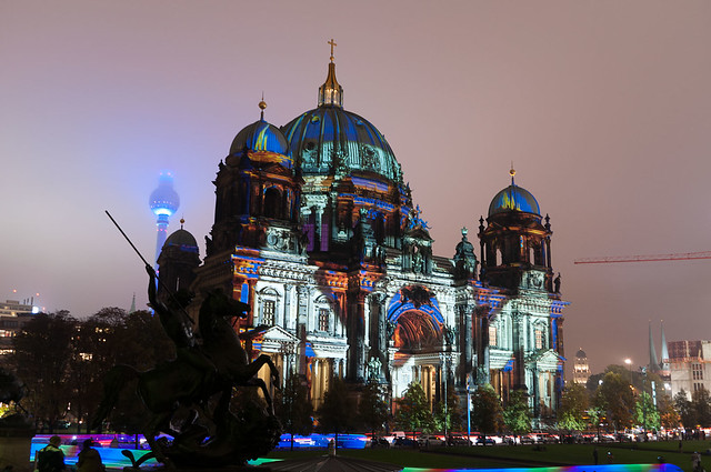 Festival Of Lights 2014 - Berlin Cathedral Pattern #2