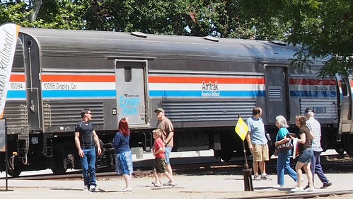 Amtrak Heritage Baggage Car #10095 (one of 3 display car)s… | Flickr