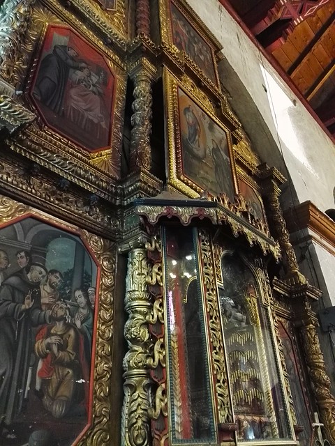 Retablo de San Antonio, San Cristobal Totonicapán, Guatemala