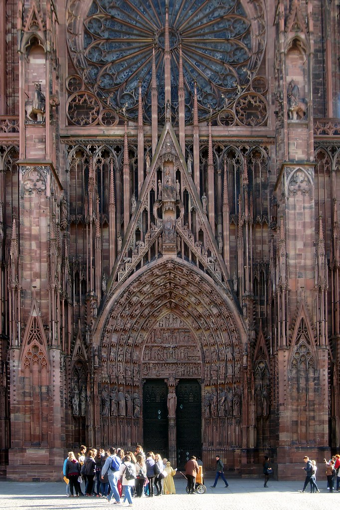Strasbourg cathedral main entrance