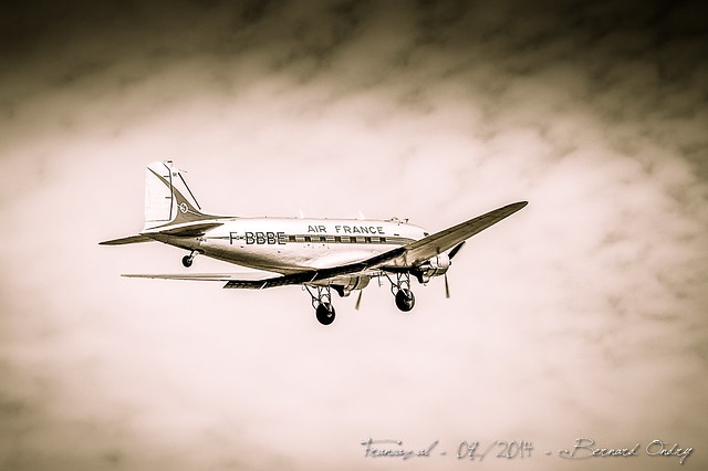 DC3 Air-France en vol