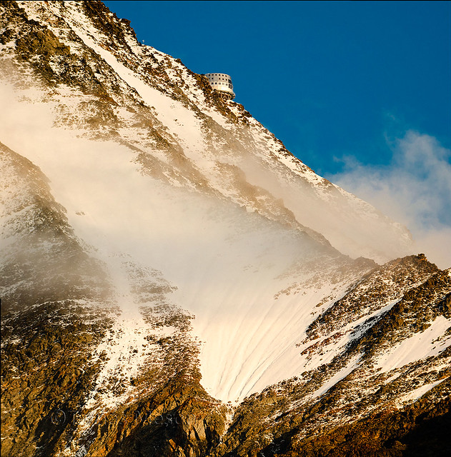 Mont Blanc . Refugio de Gouter al atardecer  DSC4701 g esf c__DSC4702 g esf c-2 images r 72 ma