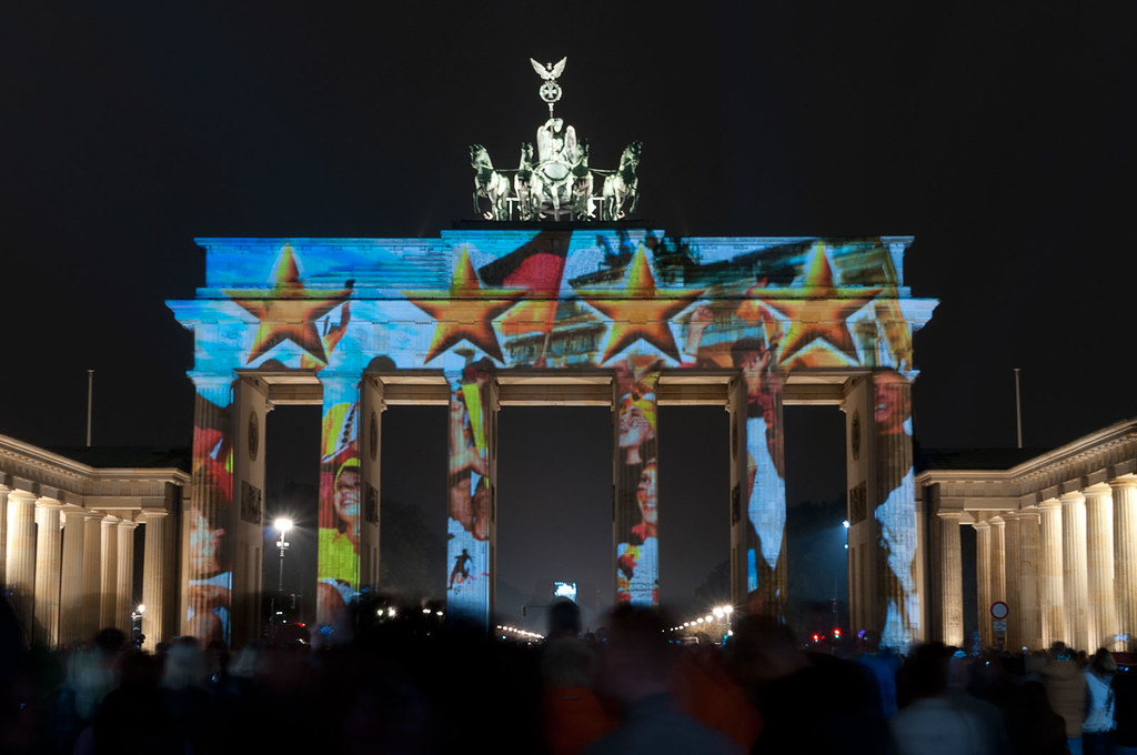 Festival Of Lights 2014 - Brandenburg Gate Pattern #4