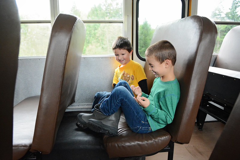 Field Trip to the Pumpkin Patch and First School Bus Ride (10-23-14 ...
