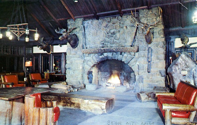 Bear Mountain Inn fireplace Bear Mt NY