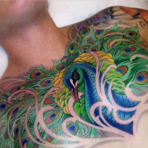 Peacock Tattoos for Men 2014 | Come check out more of these … | Flickr