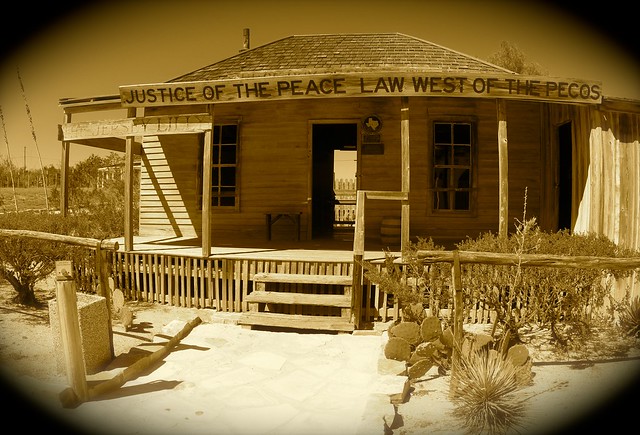 Judge Roy Bean's courthouse/saloon