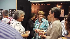 LWV board members Diane Suhler, Carol Schreiber and Mahree Skala