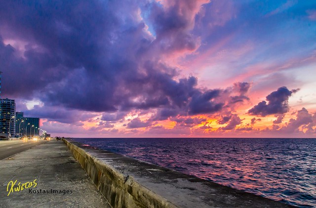Malecon Sunset, Cuba