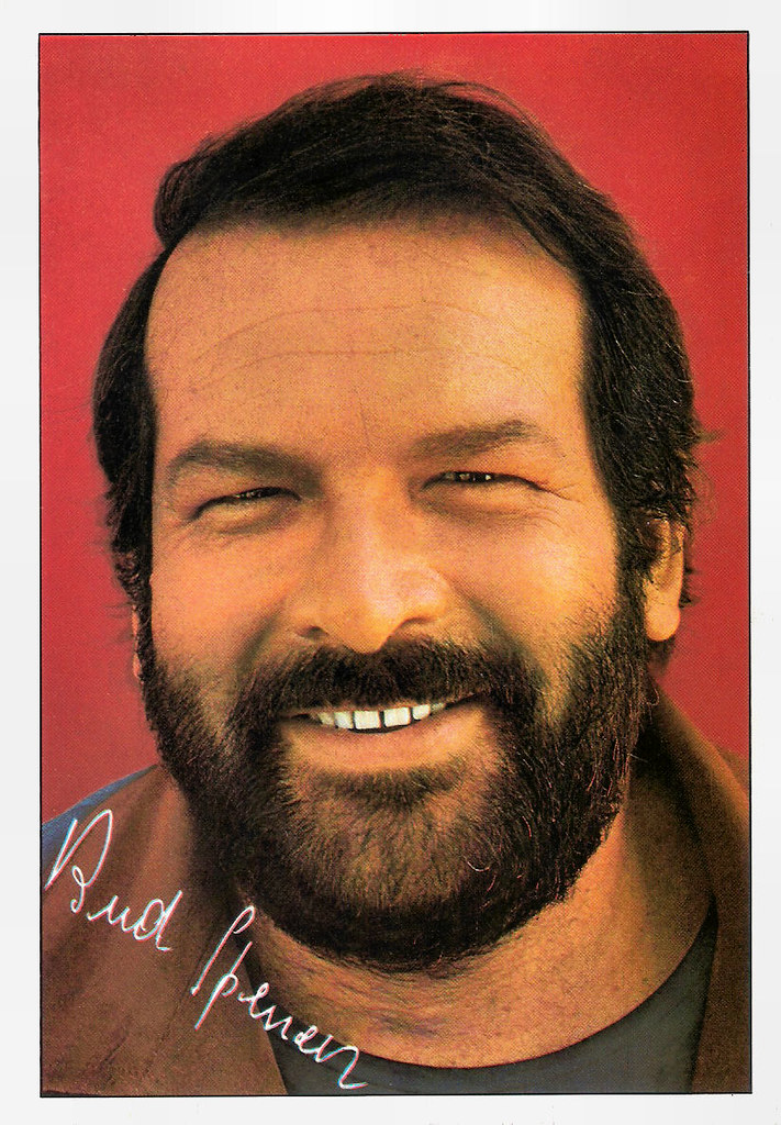 Bud Spencer, Terence Hill, German autograph card by BRAVO. …