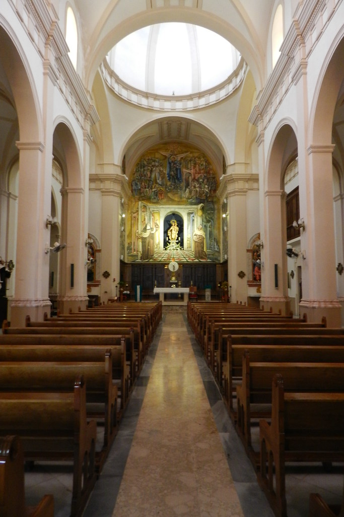 altar mayor nave central interior Iglesia de San Miguel Úb… | Flickr