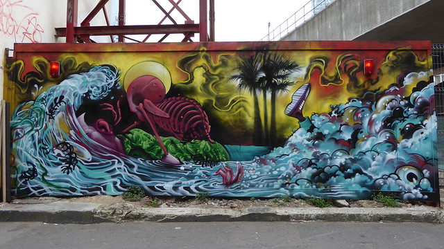 Jim Vision + Gent 48 graffiti, Shoreditch