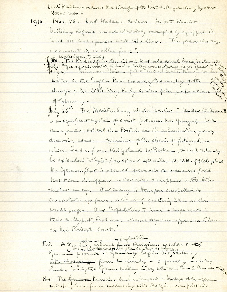 Sherrington's WW1 Build-up Journal 33/55