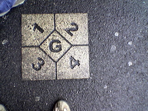 A mysterious symbol on the ground in Borough Market | by Tom Coates