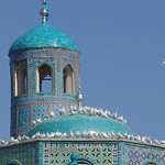 The Blue Mosque in Mazar-e-Sharif