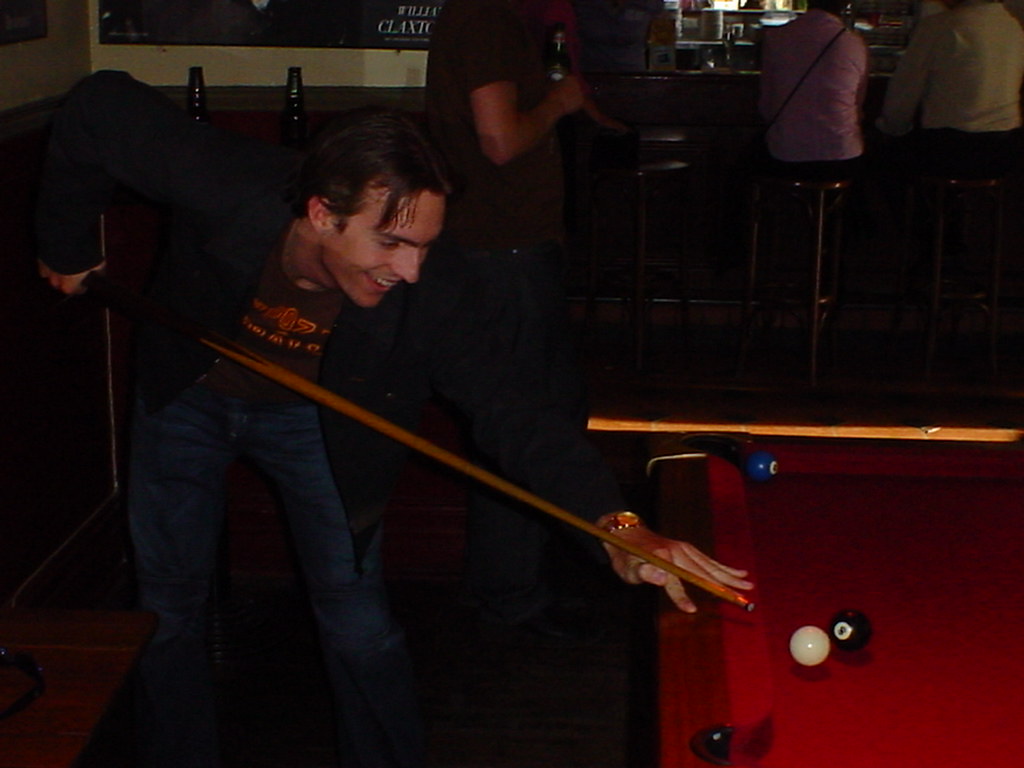 Tim Working The Table