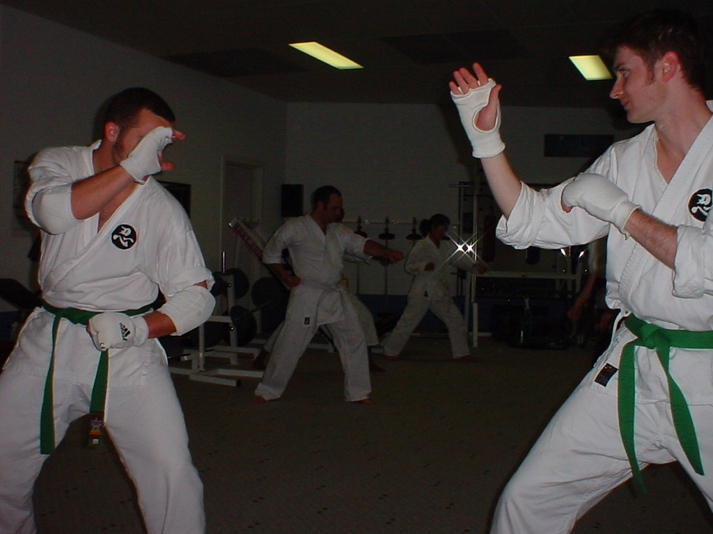 Niaal + Paul Sparring
