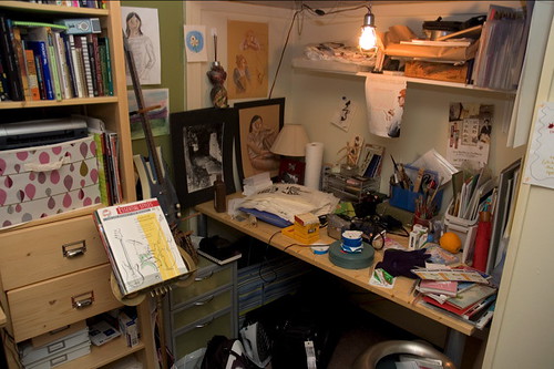my messy office | by petitshoo