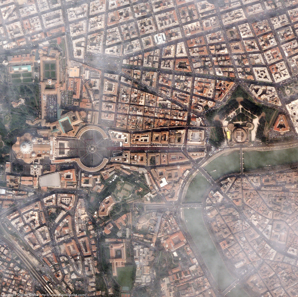 Aerial View Of Vatican City See Also Vatican City Map Mos Flickr