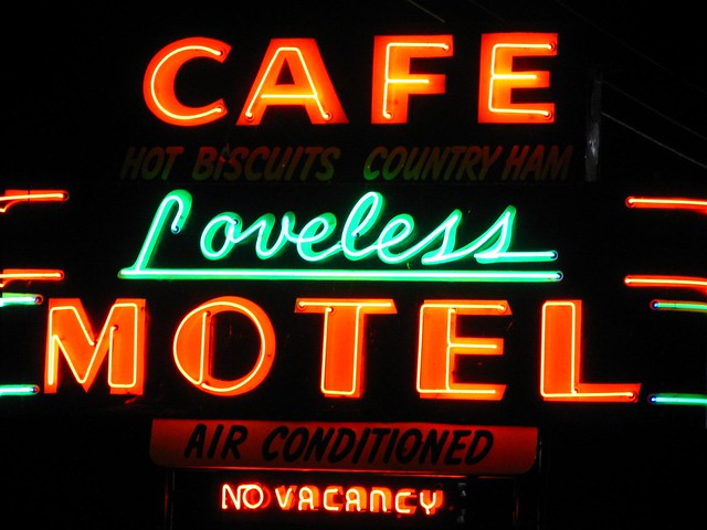 Loveless Cafe Neon Sign