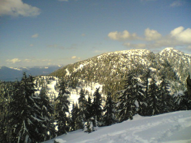 View from the top of Hollyburn Mountain