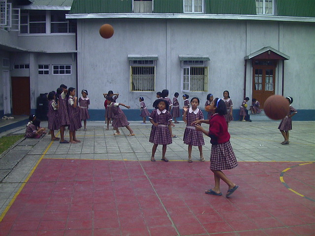 School Children at Play