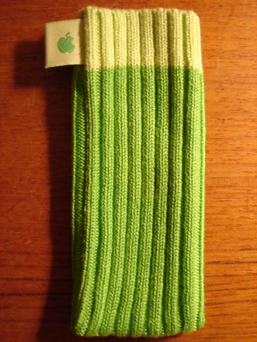 Green iPod Sock | by koreanbbqbuffet