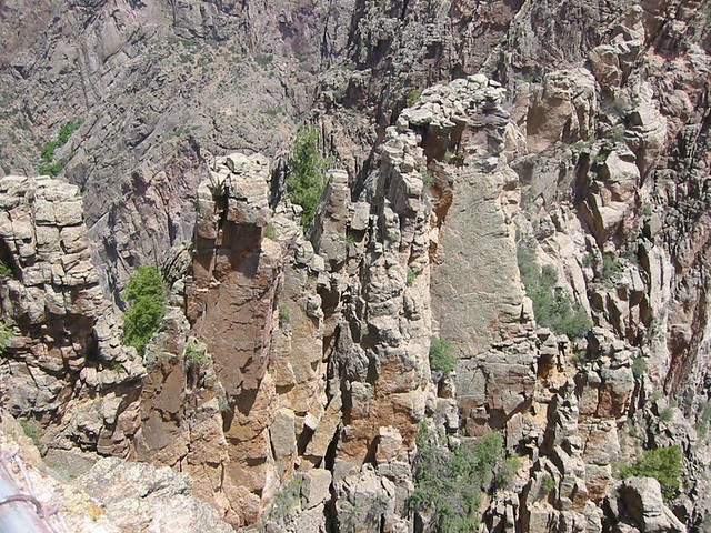 Cross Fissures View, Black Canyon of the Gunnison, Colorado