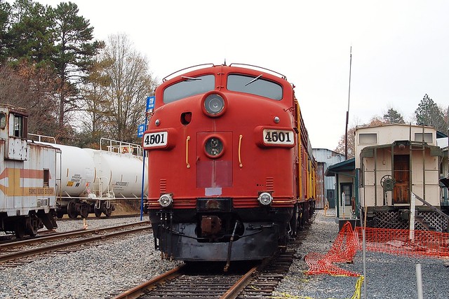 Aberdeen, Carolina & Western Railway No. 4501 (F7A), North Carolina, Star (4,114)